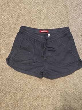 UNIONBAY Women’s Black Athletic Drawstring Shorts